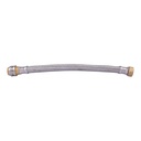 HOSE SS FLEX 3/4 FIP X 12IN LF