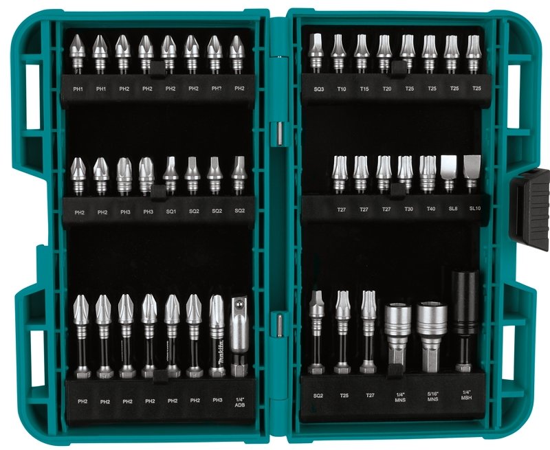 IMPACT BIT SET STEEL MIX 45PC 