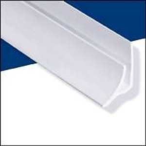IN CORNER 8FT WHITE PALCLAD   