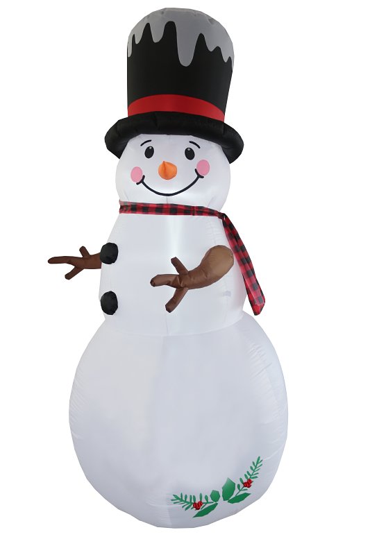 INFLATABLE SNOWMAN 8FT        