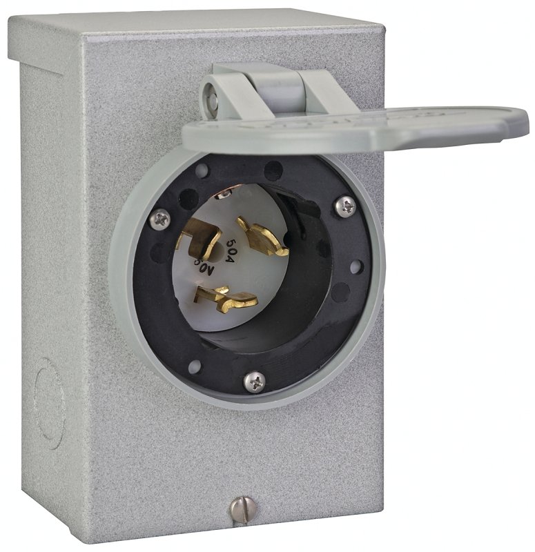 [4758132] INLET BOX GENERATOR POWER 50A 