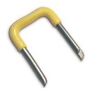 INSULATD METAL STAPLE1/2X1YELL