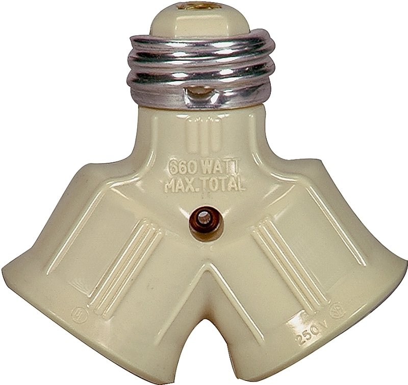IVORY TWIN SOCKET             