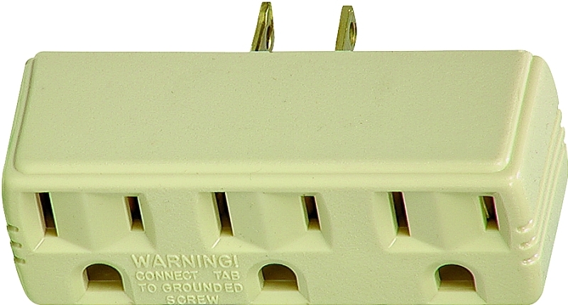 IVRY 3OUTLET 2WIRE GND ADAPTER
