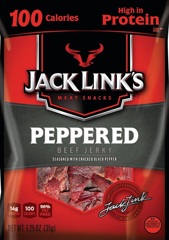 JERKY BEEF PEPPERED 1.25OZ    