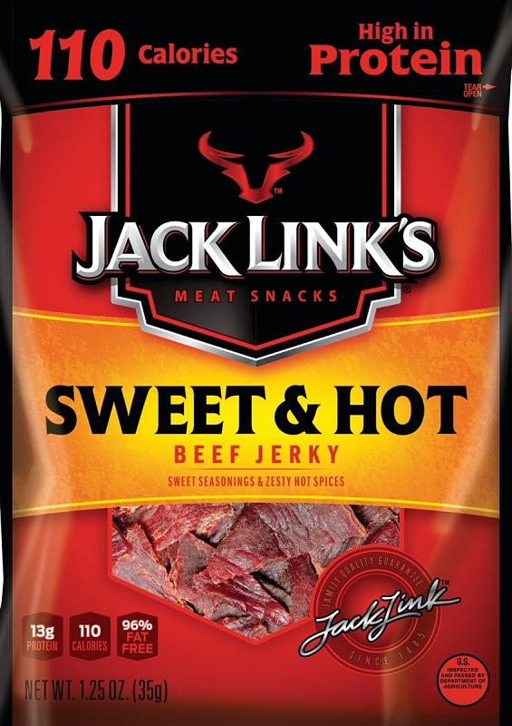 JERKY BEEF SWEET/HOT 1.25OZ   