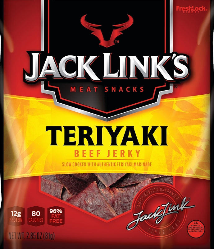 JERKY BEEF TERIYAKI 2.85OZ    