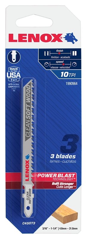 JIGSAW BLADE T-SHANK 4IN      