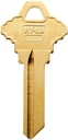 KEY BLANK SCHLAGE BRASS SC4BR 