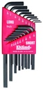 KEY HEX SET 18PC SAE SHRT/LONG