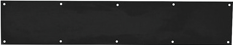 KICKPLATE ALUM 8X34 AGED BRZ  