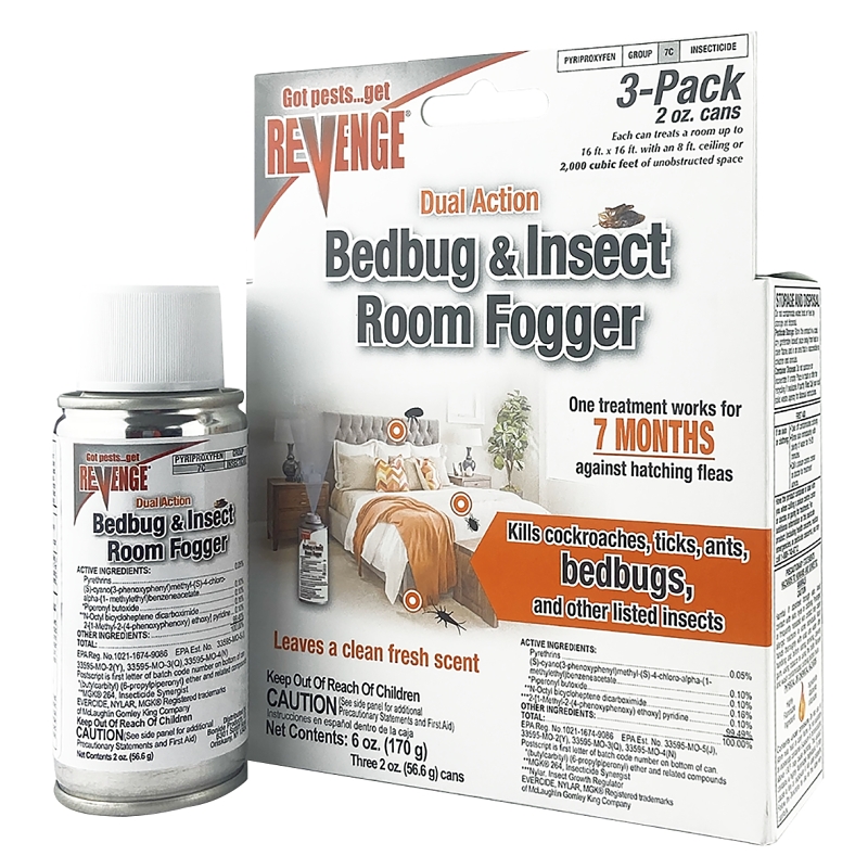 KILLER BEDBUG ROOM FOGGER 3PK 