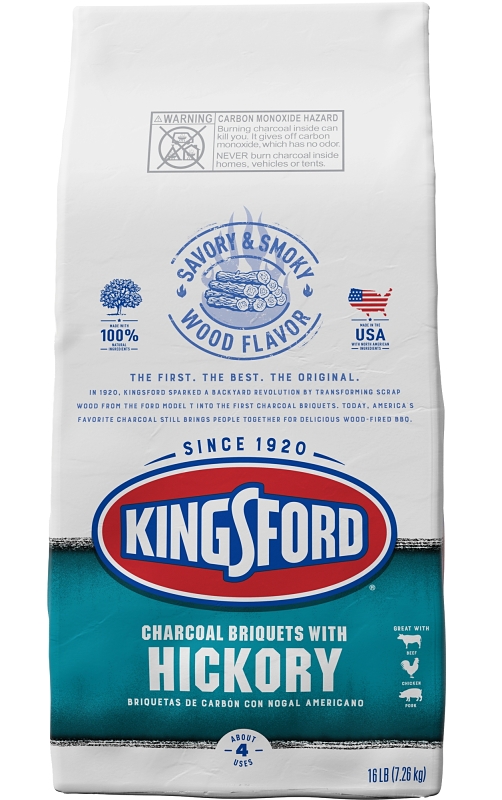 KINGSFORD BRIQUET HICKORY 16LB