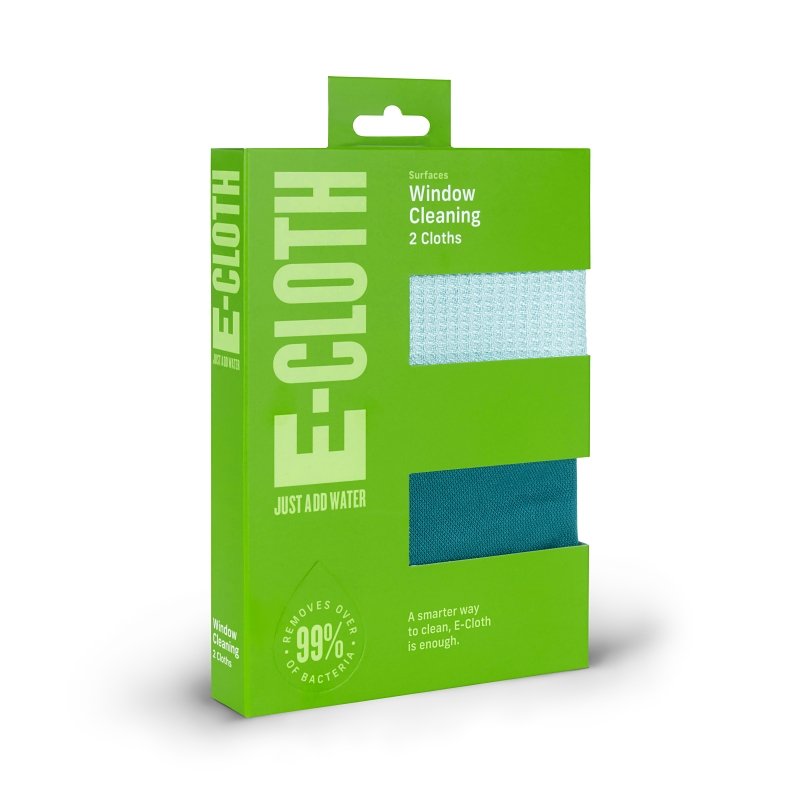 KIT CLEANING CLOTH WINDOW GRN 