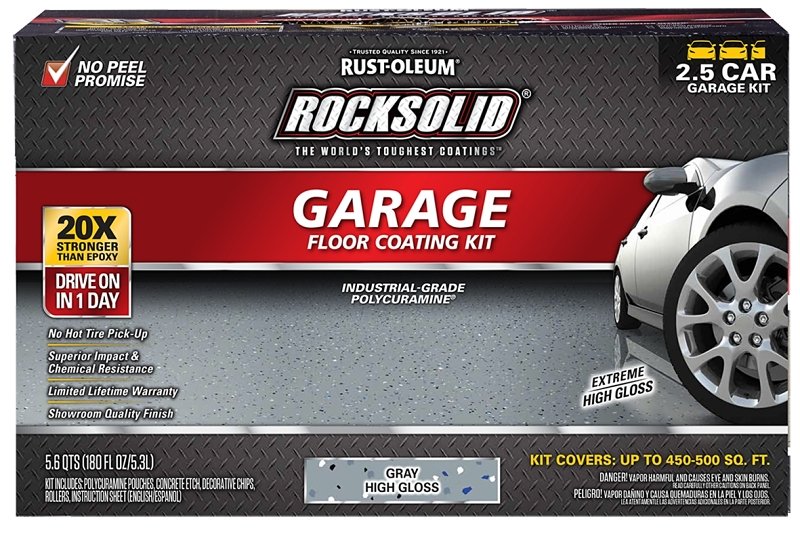 [4997573] KIT COATING FLOOR 2.5 CAR GRAY