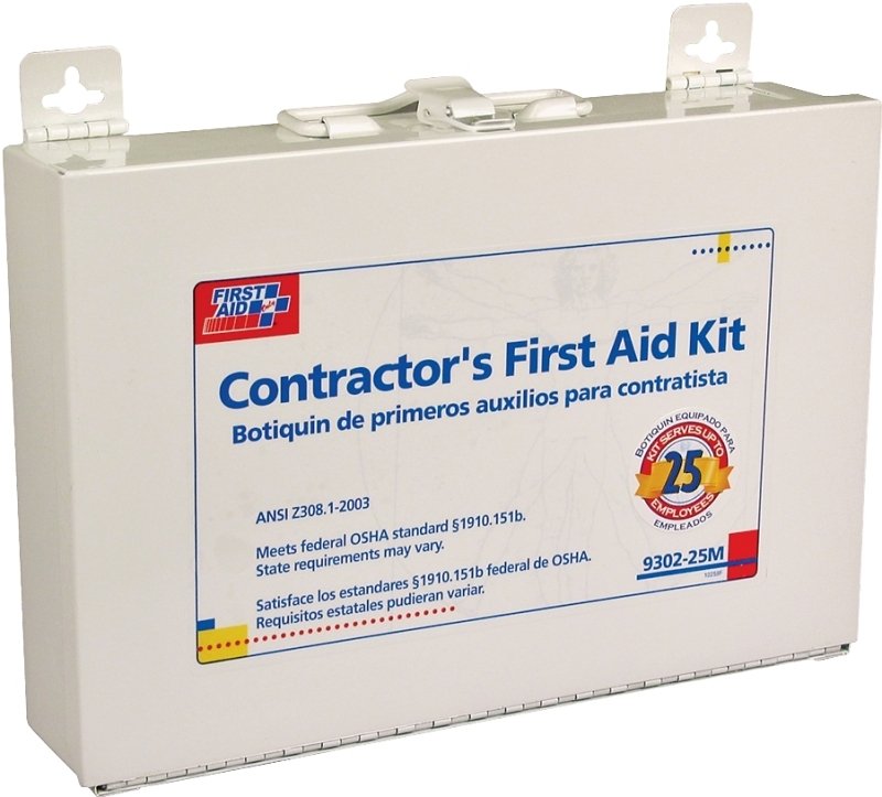 KIT FIRST AID 179PC 25PER MTL 