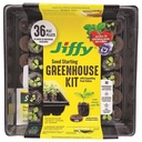 KIT GREENHOUSE 36MM PEAT PELLT
