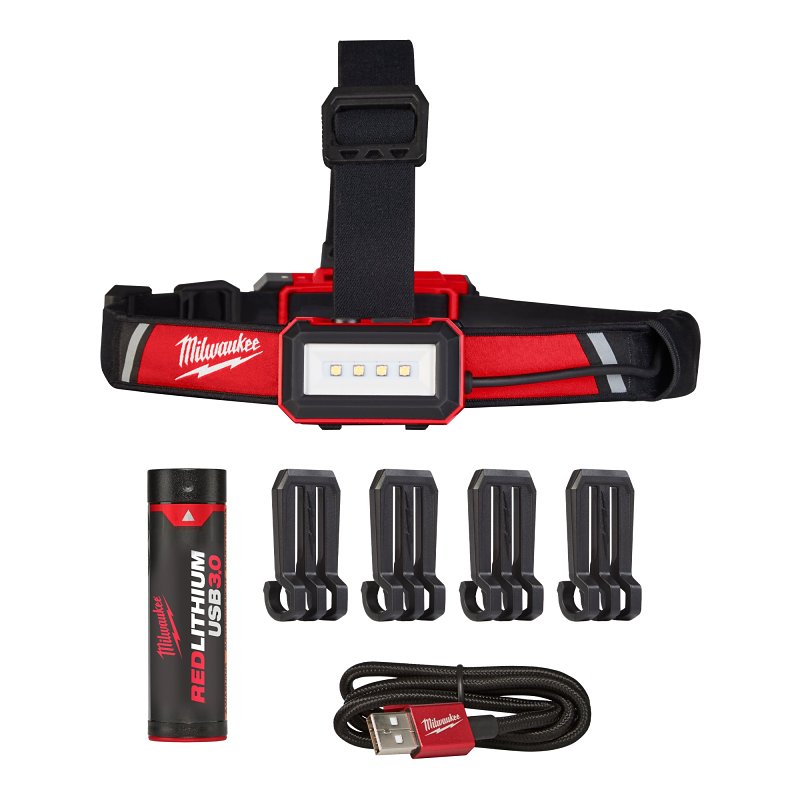 KIT HEADLAMP LOW PROFILE USB  