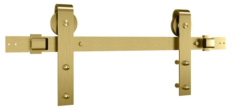 [2051316] KIT IBD W/SFTCLS BRSH GLD 72IN
