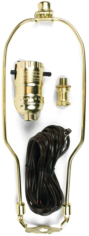KIT LAMP BRASS FINISH         