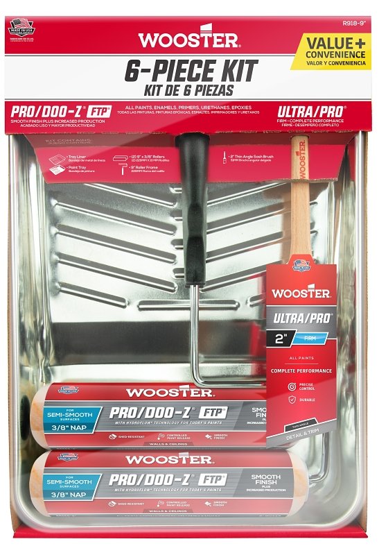 [4038436] KIT PAINT TRAY FTP 6PC 3/8X9IN