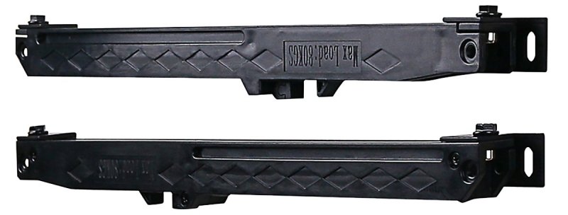 [2051423] KIT SOFT CLOSE BARN DR MAT BLK