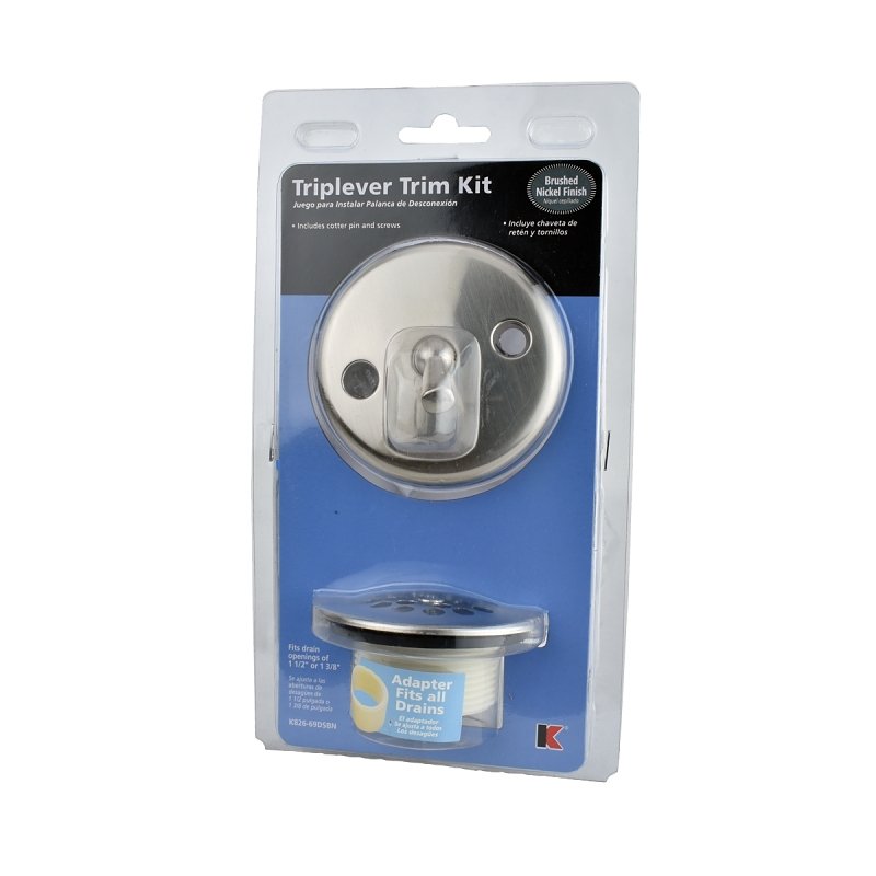 KIT TRIM F/TRIPLEVER BRSHD NIC
