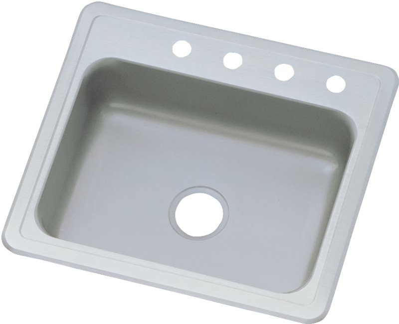 KITCKEN SINK SS SNGL 6IN      