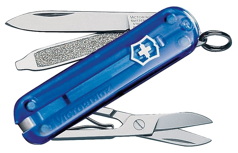 KNIFE POCKT 7-IN-1 BLU 2-1/4IN