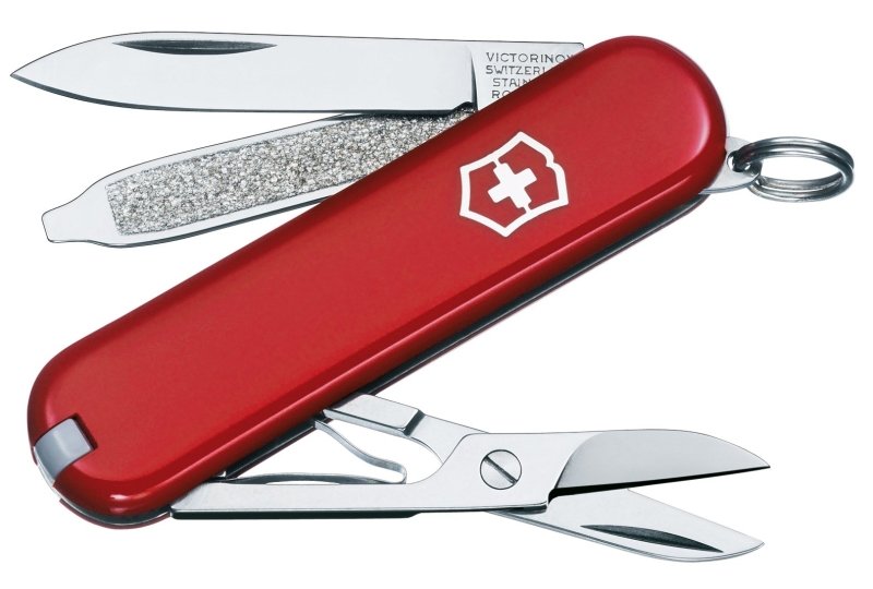[1129139] KNIFE POCKT 7-IN-1 RED 2-1/4IN