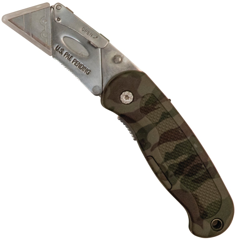 KNIFE UTILITY LOCKBACK CAMO   