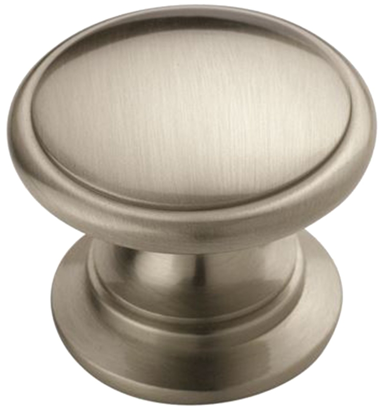 KNOB CABINET SATIN NIC 1-1/4IN