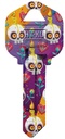 KW1-24 KEYBLANK SKULLS        