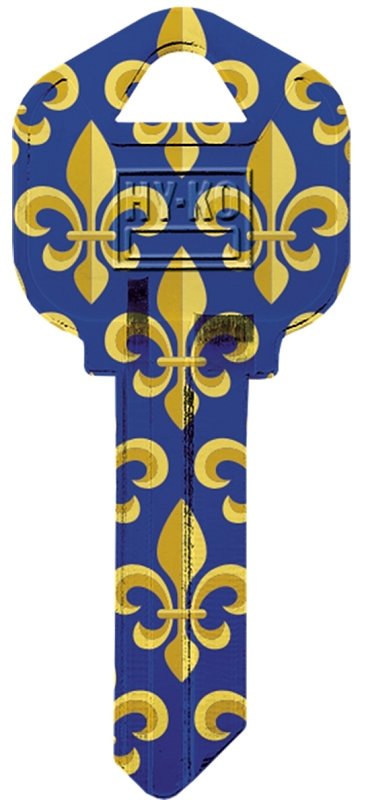 KW1-36 KEYBLANK FLEUR DE LIS  