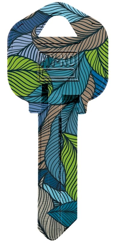 KW1-39 KYBLNK BLU/TAN LEAVES  