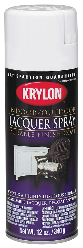LACQUER SPRAY CLEAR GLOSS 12OZ