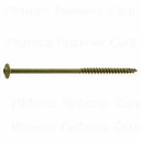 LAG SCREW STAR TAN 3/8 X 8IN  