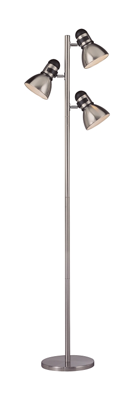 LAMP FLOOR 3SPTLT TREE 65IN SN