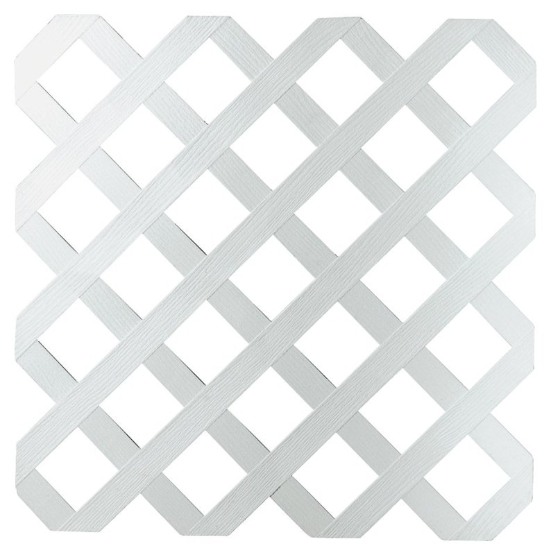 [1846708] LATTICE TRADITIONL WHITE 4X8FT