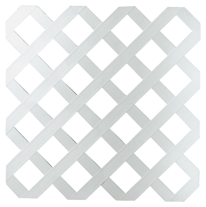 LATTICE TRADITIONL WHITE 4X8FT