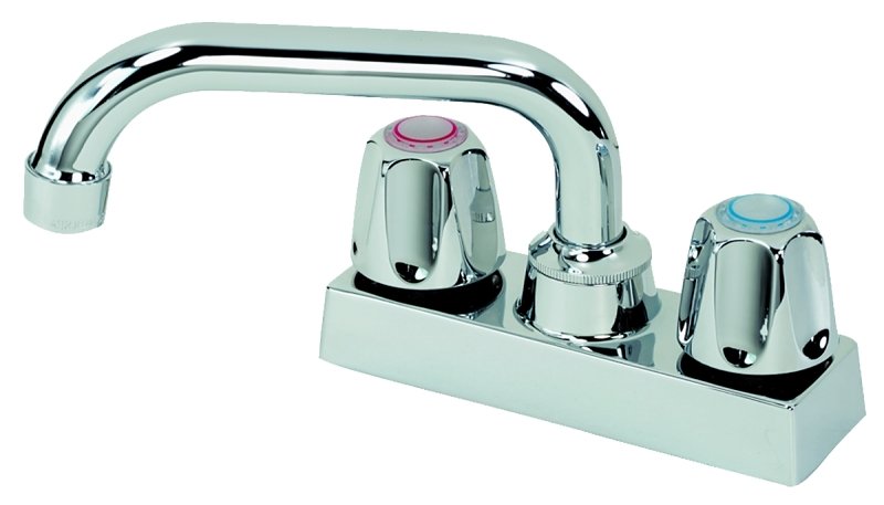 LAUNDRY TRAY FAUCET 2-HNDL CH 