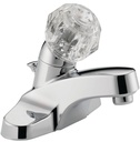 LAV FAUCET 1-HNDL CHROME      