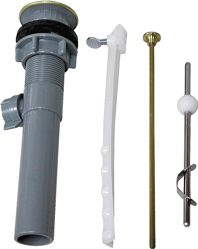 LAV POP-UP ASSEMBLY POL BRASS 