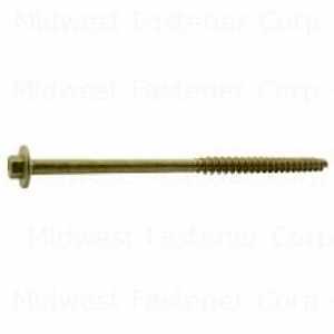 LDGR BRD SCREW HEX TAN 3/8X6IN
