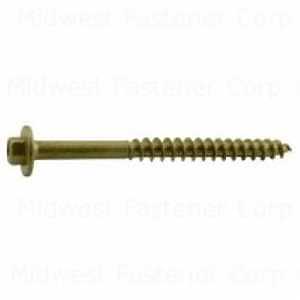 LDGR BRD SCRW HX TAN 3/8X3-5/8