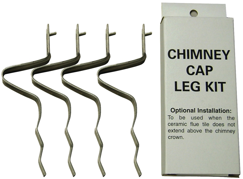 LEG KIT CHIMNEY CAP SS        