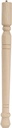 LEG TABLE EARLY AMERICAN 28IN 