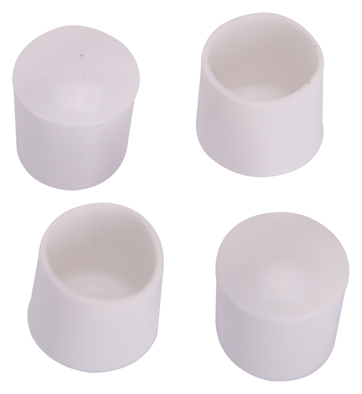 LEG TIP PLASTIC 3/4 INCH WHITE