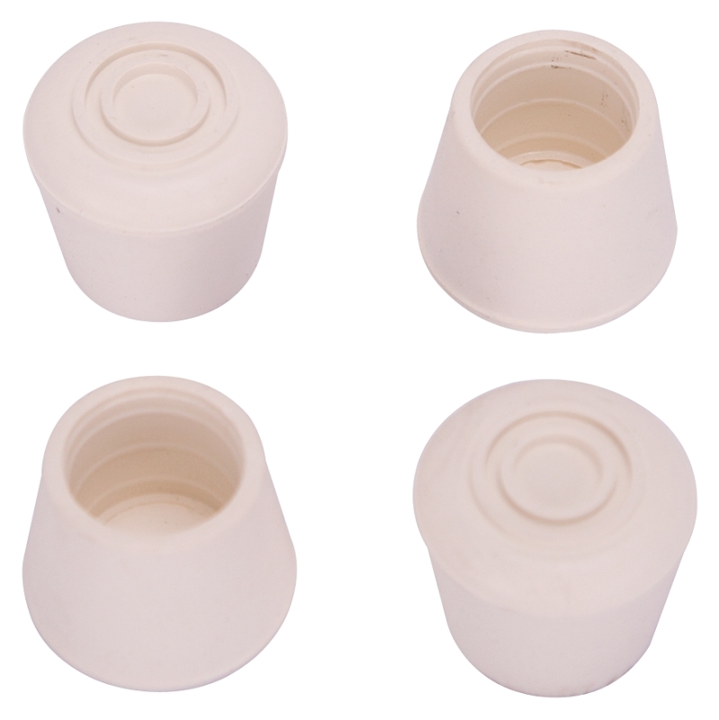 LEG TIP RUBBER 3/4 INCH WHITE 