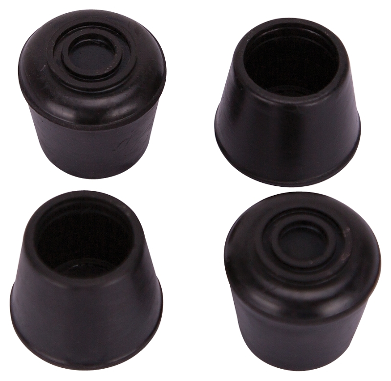 LEG TIP RUBBER 5/8 INCH BLACK 